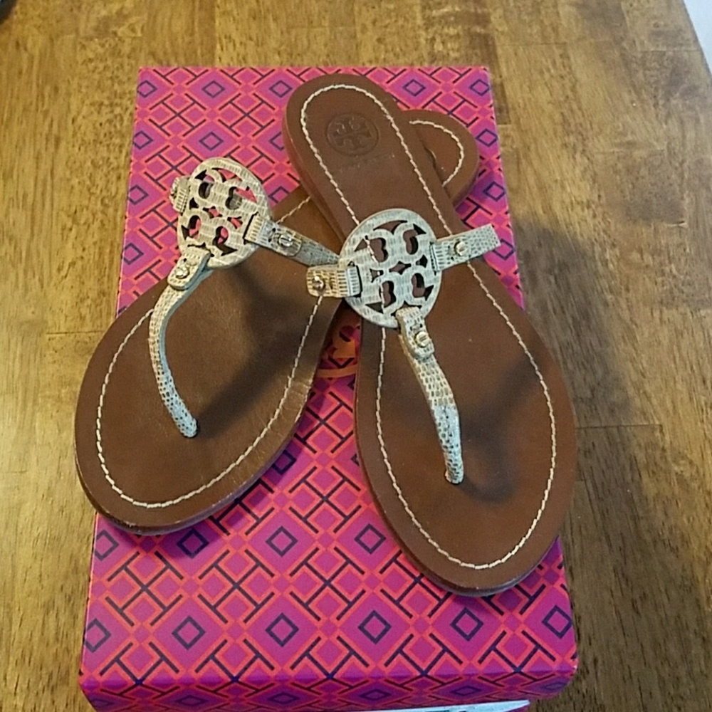 Tory Burch Mini Miller Flat Thong Sandal